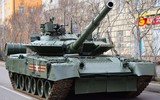 [ẢNH] T-80BVM ‘trình diễn thảm họa’ tại Army-2020 khi tên lửa không thể bắn trúng mục tiêu