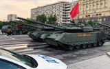 [ẢNH] T-80BVM ‘trình diễn thảm họa’ tại Army-2020 khi tên lửa không thể bắn trúng mục tiêu