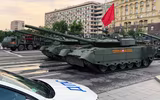 [ẢNH] T-80BVM ‘trình diễn thảm họa’ tại Army-2020 khi tên lửa không thể bắn trúng mục tiêu
