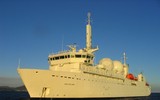 [ẢNH] Tàu trinh sát điện tử Pháp tấn công chế áp S-400 Nga tại Crimea