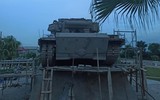 [ẢNH] Báo Nga ngạc nhiên và thích thú trước xe tăng T-90 bằng bê tông của Việt Nam