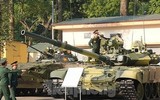 [ẢNH] Báo Nga ngạc nhiên và thích thú trước xe tăng T-90 bằng bê tông của Việt Nam
