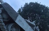 [ẢNH] Báo Nga ngạc nhiên và thích thú trước xe tăng T-90 bằng bê tông của Việt Nam