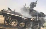 [ẢNH] BMP-2 của Nga bắn nhầm tên lửa vào T-90A gây thiệt hại nghiêm trọng