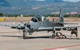[ẢNH] Phi đội cường kích A29 Super Tucano bất ngờ có mặt tại Việt Nam