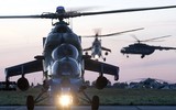 [ẢNH] 5 thập kỷ gây ‘ác mộng từ bầu trời’ của trực thăng tấn công Mi-24