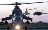 [ẢNH] 5 thập kỷ gây ‘ác mộng từ bầu trời’ của trực thăng tấn công Mi-24