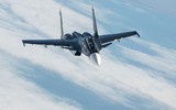 [ẢNH] Sau vụ BMP-2 bắn tên lửa vào T-90, đến lượt Su-35S hạ gục Su-30SM bằng pháo