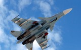 [ẢNH] Sau vụ BMP-2 bắn tên lửa vào T-90, đến lượt Su-35S hạ gục Su-30SM bằng pháo