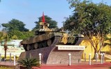 [ẢNH] Báo Nga trầm trồ trước xe tăng T-90 bằng bê tông của Việt Nam khi hoàn thiện