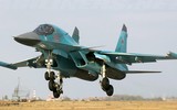 [ẢNH] Su-34 Nga tấn công trực diện phiến quân trong khu vực do Mỹ kiểm soát