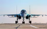 [ẢNH] Su-34 Nga tấn công trực diện phiến quân trong khu vực do Mỹ kiểm soát