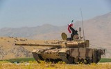 [ẢNH] Iran điều lượng lớn T-72 nâng cấp tới sát biên giới Azerbaijan, sẵn sàng tham chiến?