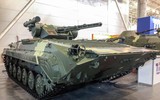 [ẢNH] Ukraine hoán cải pháo tự hành 2S1 Gvozdika thành xe chiến đấu bộ binh