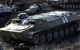 [ẢNH] Ukraine hoán cải pháo tự hành 2S1 Gvozdika thành xe chiến đấu bộ binh