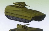 [ẢNH] Ukraine hoán cải pháo tự hành 2S1 Gvozdika thành xe chiến đấu bộ binh
