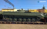 [ẢNH] Ukraine hoán cải pháo tự hành 2S1 Gvozdika thành xe chiến đấu bộ binh