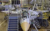 [ẢNH] Tiêm kích tàng hình Su-57 sản xuất loạt của Nga đã chính thức cất cánh