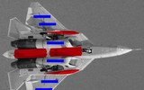 [ẢNH] Su-57 Nga sao chép bộ phận quan trọng nhất từ F-22 Raptor?