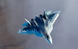 [ẢNH] Tiêm kích tàng hình Su-57 sản xuất loạt của Nga đã chính thức cất cánh