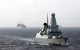 [ẢNH] Khu trục hạm Daring vô hiệu hóa toàn bộ tên lửa siêu thanh Nga tại Crimea?