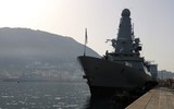 [ẢNH] Khu trục hạm Daring vô hiệu hóa toàn bộ tên lửa siêu thanh Nga tại Crimea?