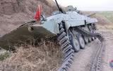 [ẢNH] Xung đột Karabakh làm lộ điểm yếu chí tử của xe tăng trước UAV tấn công 
