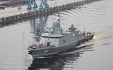 [ẢNH] Nga biên chế tàu tên lửa tàng hình đầu tiên trang bị Pantsir-M