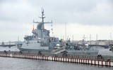 [ẢNH] Nga biên chế tàu tên lửa tàng hình đầu tiên trang bị Pantsir-M