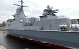 [ẢNH] Nga biên chế tàu tên lửa tàng hình đầu tiên trang bị Pantsir-M