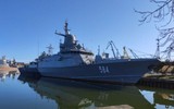 [ẢNH] Nga biên chế tàu tên lửa tàng hình đầu tiên trang bị Pantsir-M