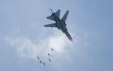 [ẢNH] Máy bay bí ẩn ném bom phần lãnh thổ Syria do Thổ Nhĩ Kỳ kiểm soát