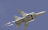 [ẢNH] Máy bay bí ẩn ném bom phần lãnh thổ Syria do Thổ Nhĩ Kỳ kiểm soát