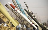 [ẢNH] Hàng chục tên lửa đạn đạo Iran 