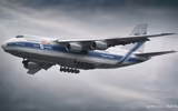 [ẢNH] Chuyến bay kỷ lục qua hai cực trái đất của An-124 Ruslan