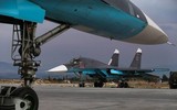 [ẢNH] Hàng chục máy bay Nga tấn công dữ dội phiến quân khủng bố tại Syria