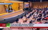 [ẢNH] 5 câu hỏi nổi bật dành cho Tổng thống Putin trong cuộc họp báo cuối năm