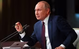 [ẢNH] 5 câu hỏi nổi bật dành cho Tổng thống Putin trong cuộc họp báo cuối năm