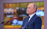 [ẢNH] 5 câu hỏi nổi bật dành cho Tổng thống Putin trong cuộc họp báo cuối năm