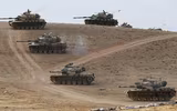 [ẢNH] Xe tăng Thổ Nhĩ Kỳ ào ạt tiến vào Syria báo hiệu cuộc chiến mới