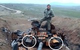[ẢNH] ‘Đôi mắt đỏ’ trên xe tăng Armenia bất lực trước tên lửa chống tăng Azerbaijan