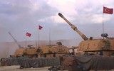 [ẢNH] Pháo binh Thổ Nhĩ Kỳ bất ngờ tấn công dữ dội quân đội chính phủ Syria