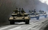 [ẢNH] Căng thẳng tăng cao khi lượng lớn xe tăng Ukraine bất ngờ áp sát Donbass