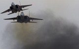 [ẢNH] Phòng không Syria tuyên bố bắn hạ hàng loạt tên lửa tấn công của Israel