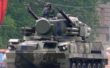 [ẢNH] Pháp biến xe tăng Leclerc thành tổ hợp phòng không tự hành ngang Tunguska Nga