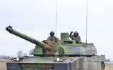 [ẢNH] Pháp biến xe tăng Leclerc thành tổ hợp phòng không tự hành ngang Tunguska Nga