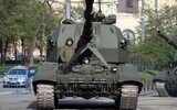 [ẢNH] Nga đang triển khai pháo tự hành mạnh nhất tới biên giới Ukraine