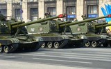 [ẢNH] Nga đang triển khai pháo tự hành mạnh nhất tới biên giới Ukraine