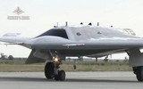 [ẢNH] Nga bắt đầu sản xuất hàng loạt UAV tàng hình S-70 Okhotnik?
