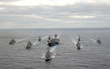 [ẢNH] Một chiếc Tu-22M3M với 3 tên lửa Kh-32 đủ xuyên thủng nhóm tác chiến tàu sân bay Mỹ?